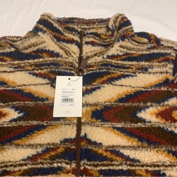 Ariat Chimayo Fleece Jacket Sunset Saltillo JCD New Women’s XL - Picture 4 of 11